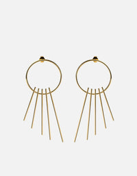 Miansai Earrings Apogee Earrings, Gold Polished Gold / Pair