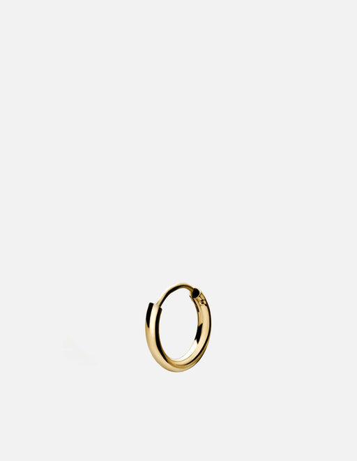 Miansai Earrings Aeri Huggie Earring, Gold Polished 14k Gold / Single