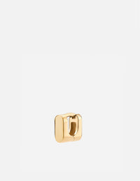 Miansai Earrings Tyson Huggie Earring, Gold Vermeil Polished Gold / Single