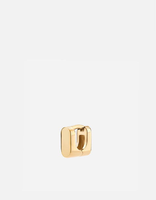 Miansai Earrings Tyson Huggie Earring, Gold Vermeil Polished Gold / Single
