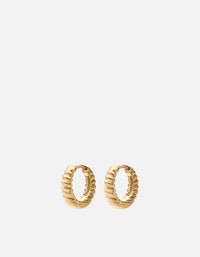 Miansai Earrings Thalia Huggie Earrings, Gold Vermeil Polished Gold / Pair
