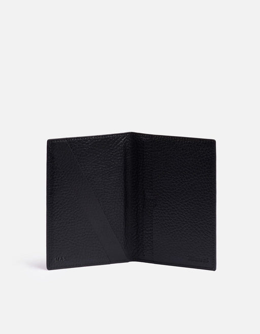 Miansai SLG Modern Passport Wallet, Textured Black textured black / Monogram: Yes