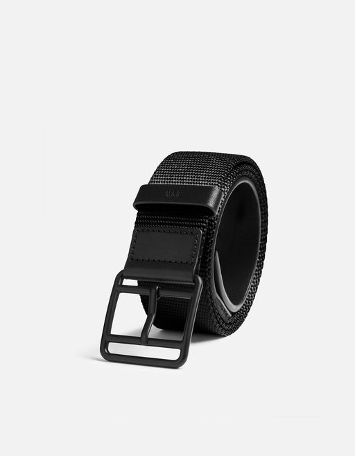 Miansai Belts Webbing Belt, Black/Black Black / 30 / Monogram: Yes