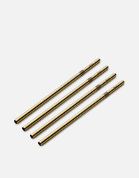 Miansai Dry Goods Brass Straw Set Brass / Set of 4