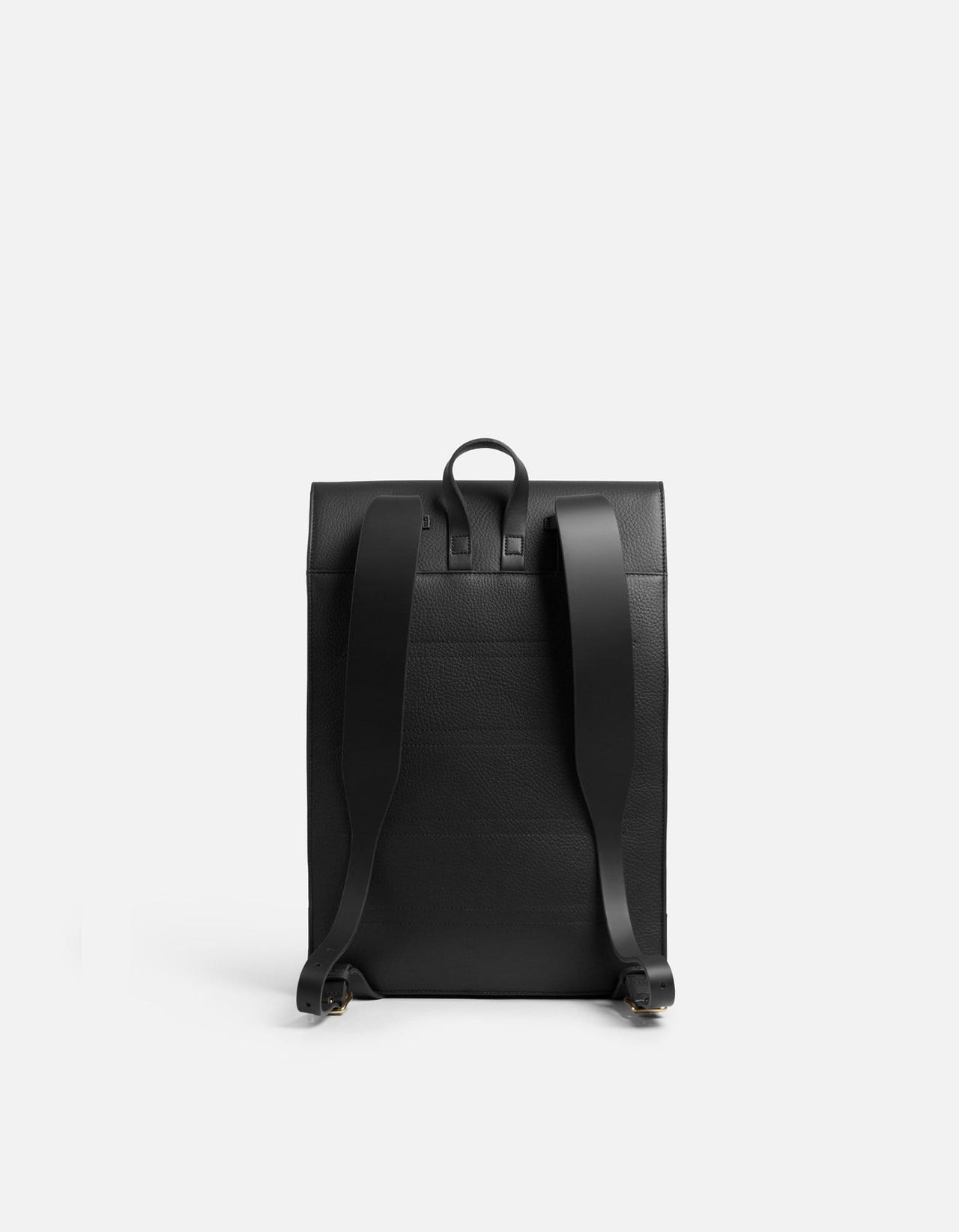 Harbour Rucksack, Black Textured | Men's Leather Bags | Miansai