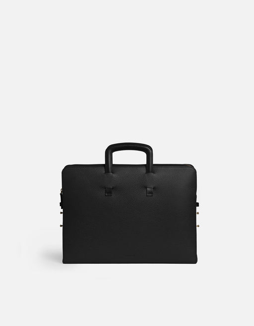 Miansai Bags Slim Briefcase, Textured Black Black / O/S