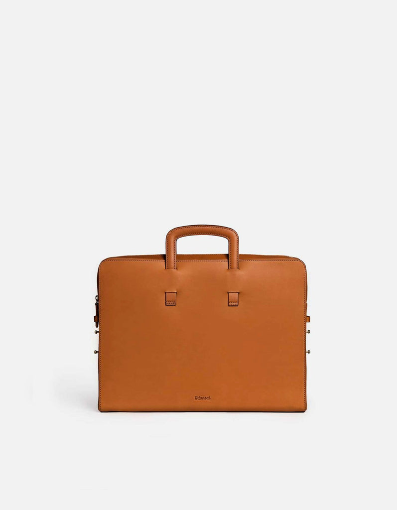 Miansai Bags Slim Briefcase, Vintage Cognac Vintage Cognac / O/S