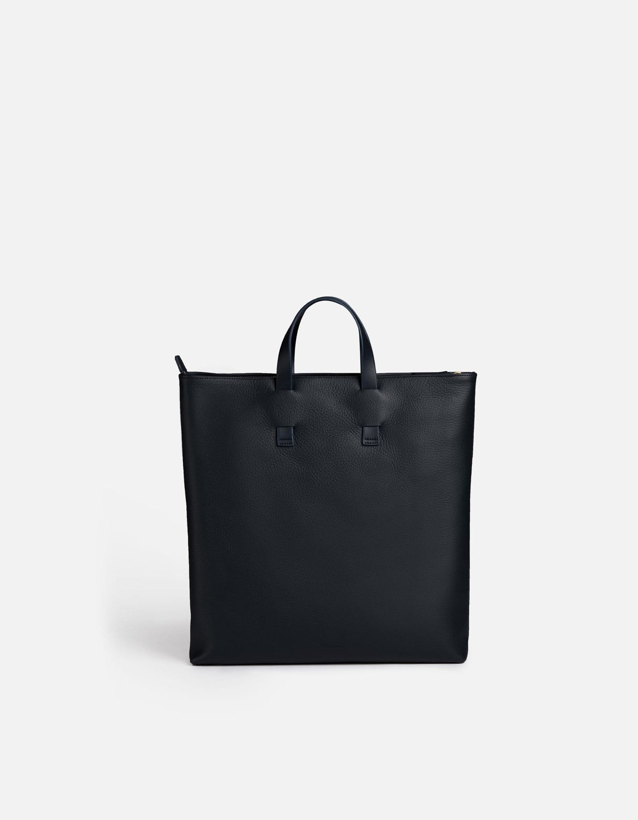 Slim Tote, Navy Blue Textured Leather | Women's Leather Bags | Miansai