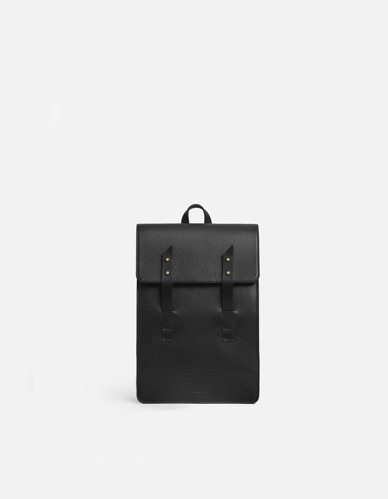 Miansai Bags Mini Harbour Rucksack, Textured Black Black