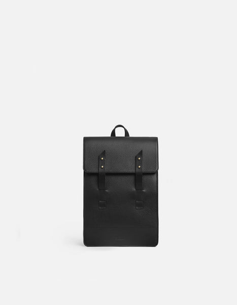 Mini Harbour Rucksack, Textured Black – Miansai