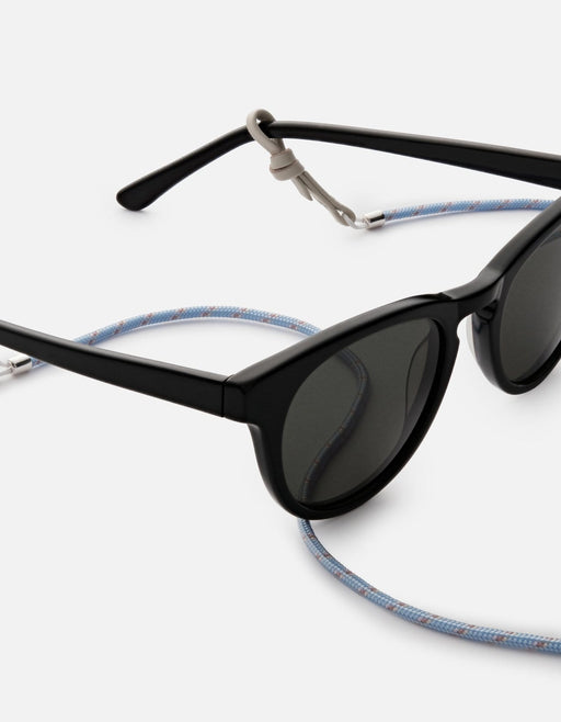 Miansai Sunglasses Nexus Nylon Sunglass Cord, Sterling Silver