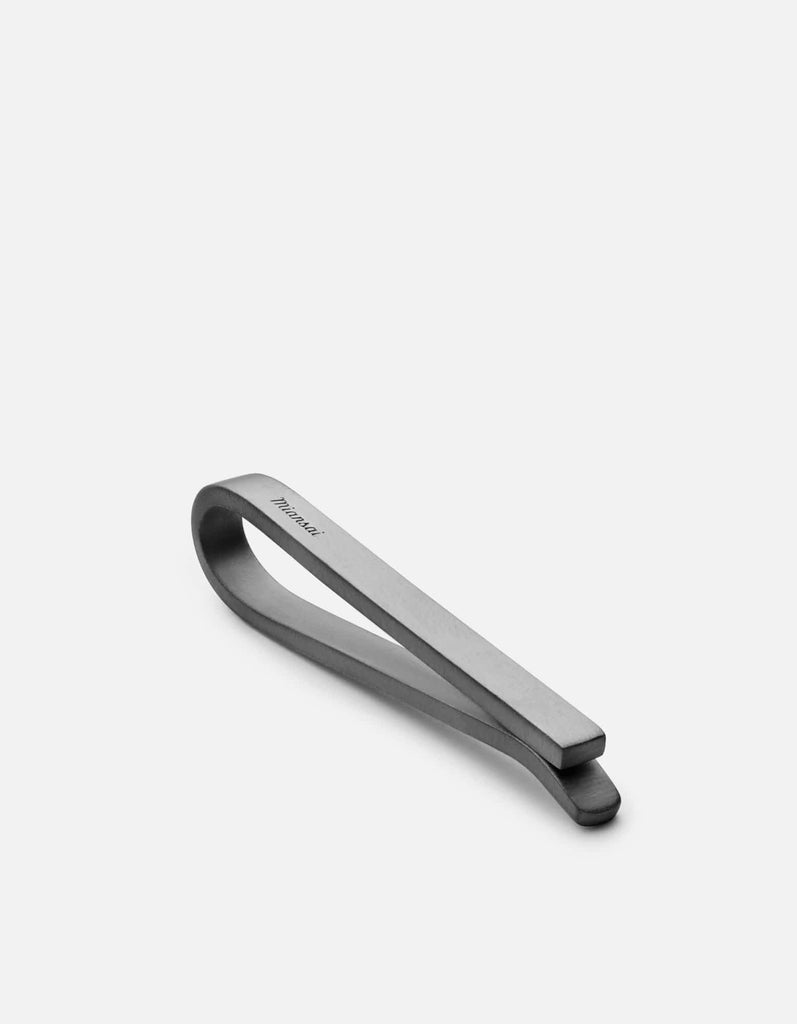 Miansai Money Clip Singular Money Clip, Matte Black Rhodium Matte Black / O/S