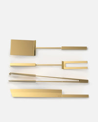 Miansai Dry Goods Grill Set, 14k Gold Polished 14k Gold