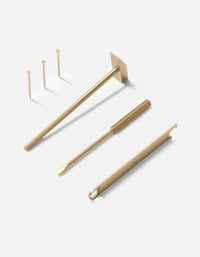 Miansai Dry Goods Tool Kit, 24k Gold Polished Gold