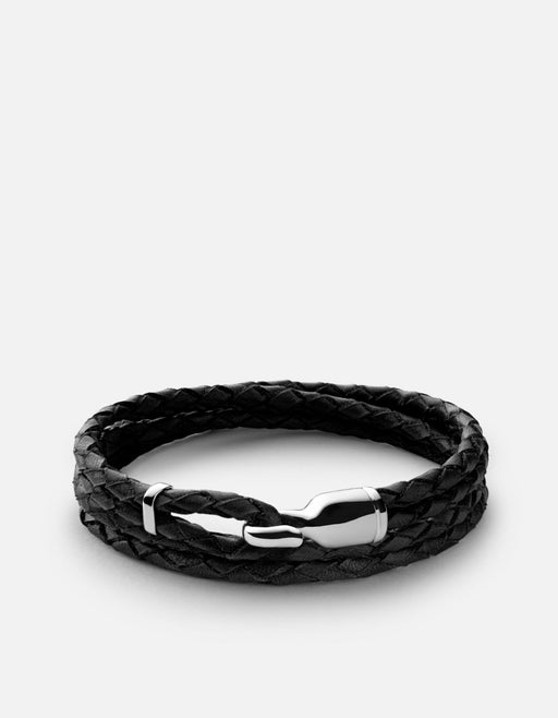 Miansai Bracelets Trice, Sterling Silver Black / M / Monogram: No